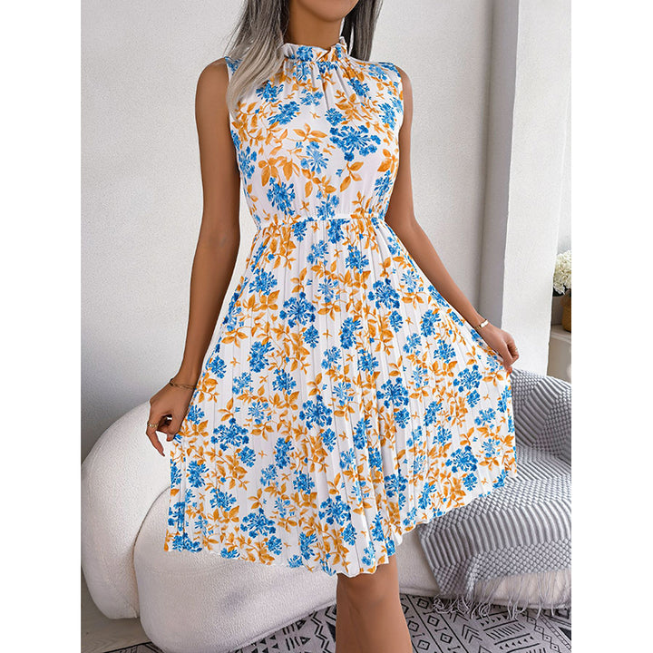 Floral Print Fit & Flare Dress