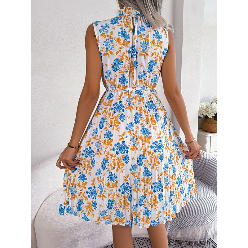Floral Print Fit & Flare Dress