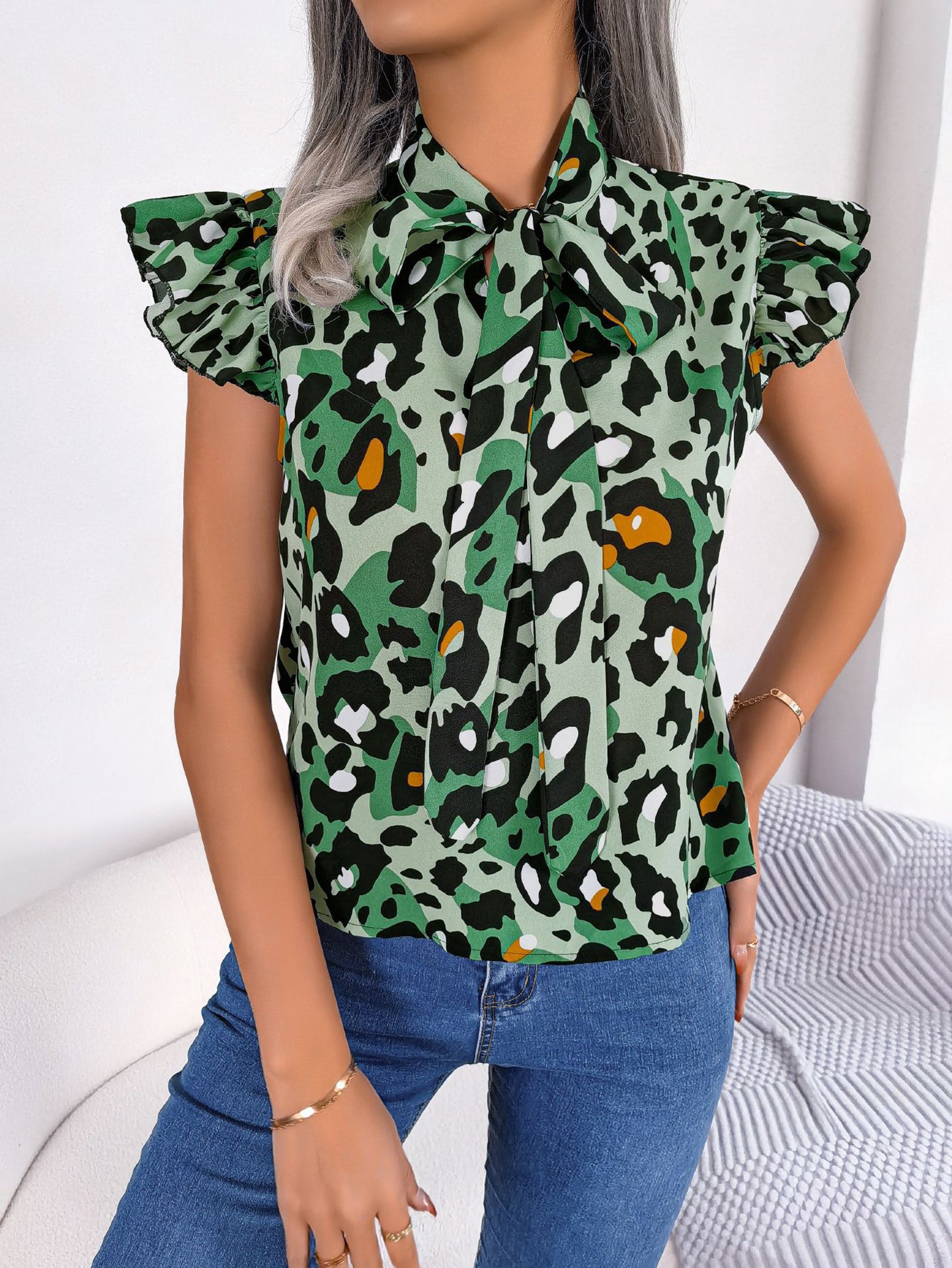 Printed Regular Top