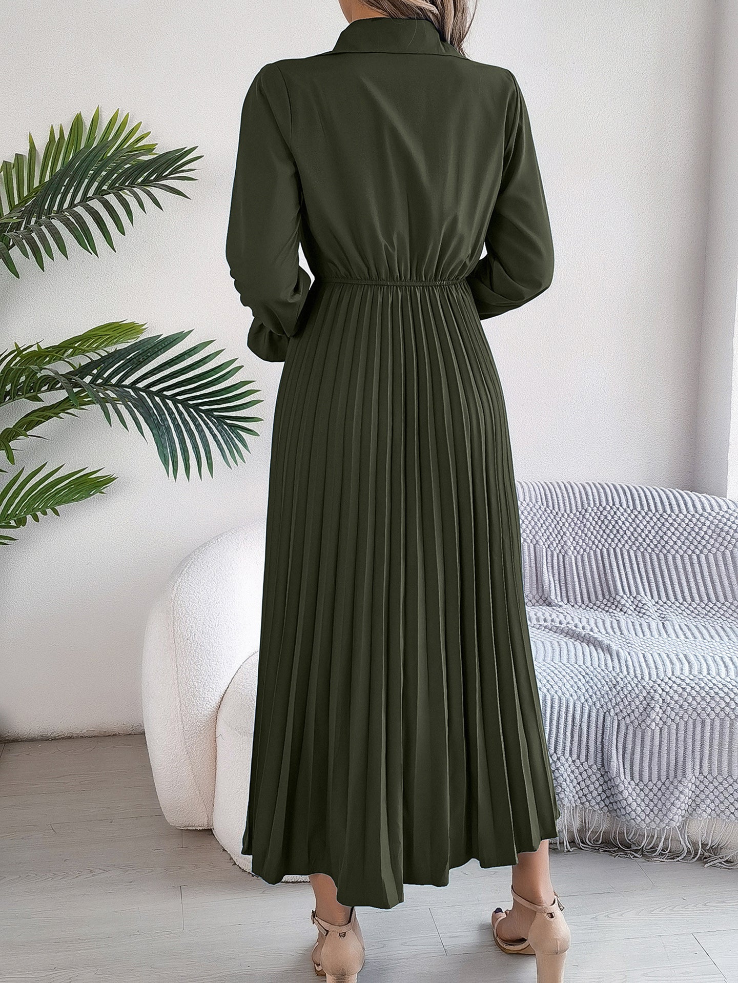 A-Line Midi Dress