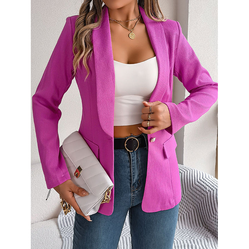 Fuchsia Insulator Tailored Jacket
