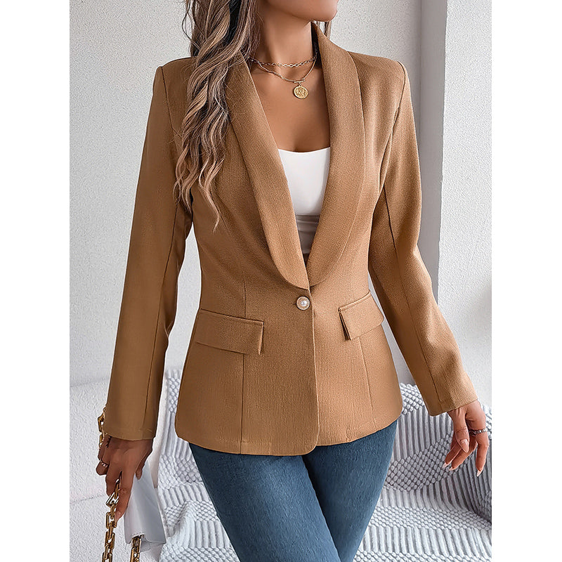 Brown Insulator Tailored Jacket
