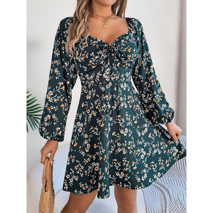Women Printed A-Line Mini Dress