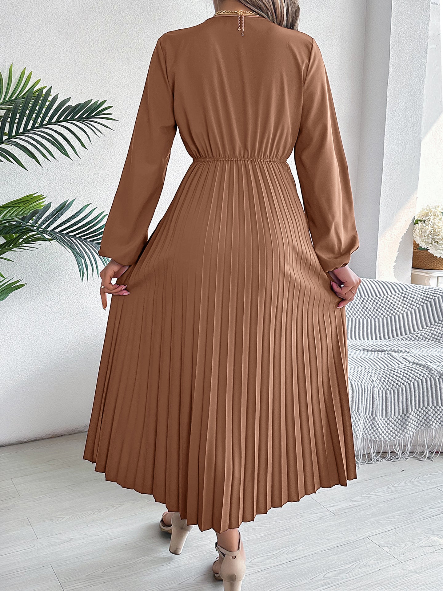 Fit and Flare Maxi Dress