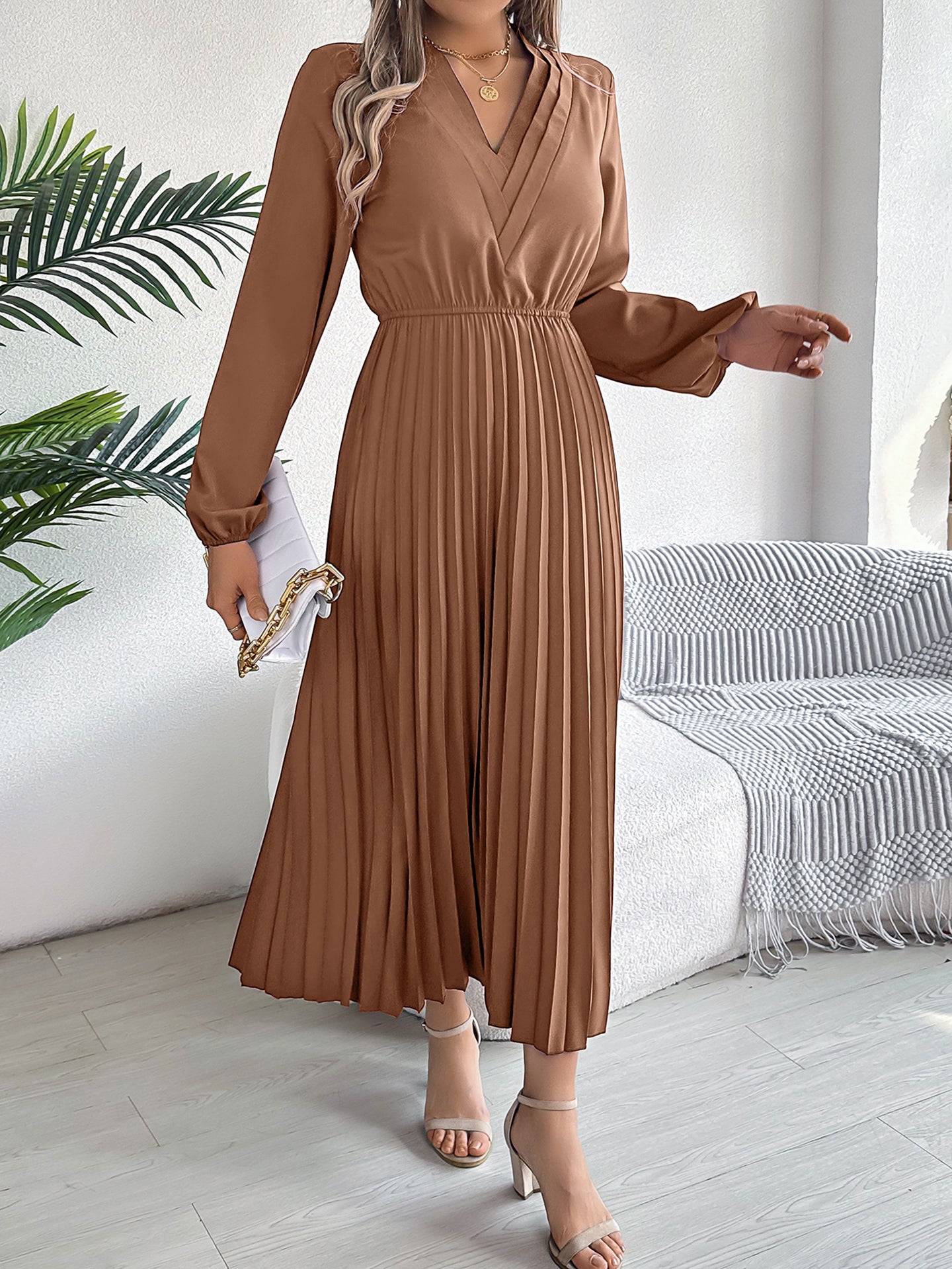 Fit and Flare Maxi Dress