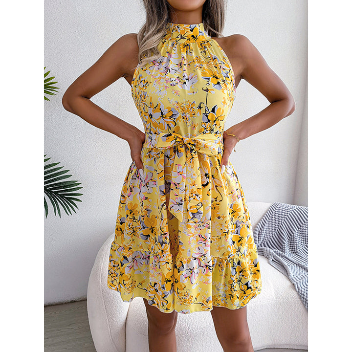 Floral Print Fit & Flare Dress