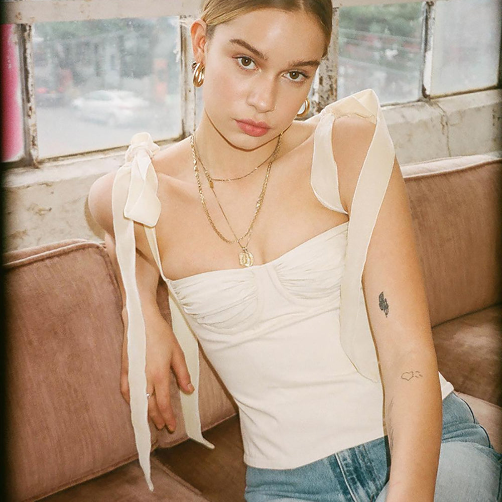 Solid Fitted Top