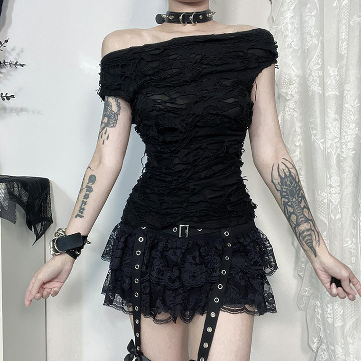 Women Self Design Bardot Top