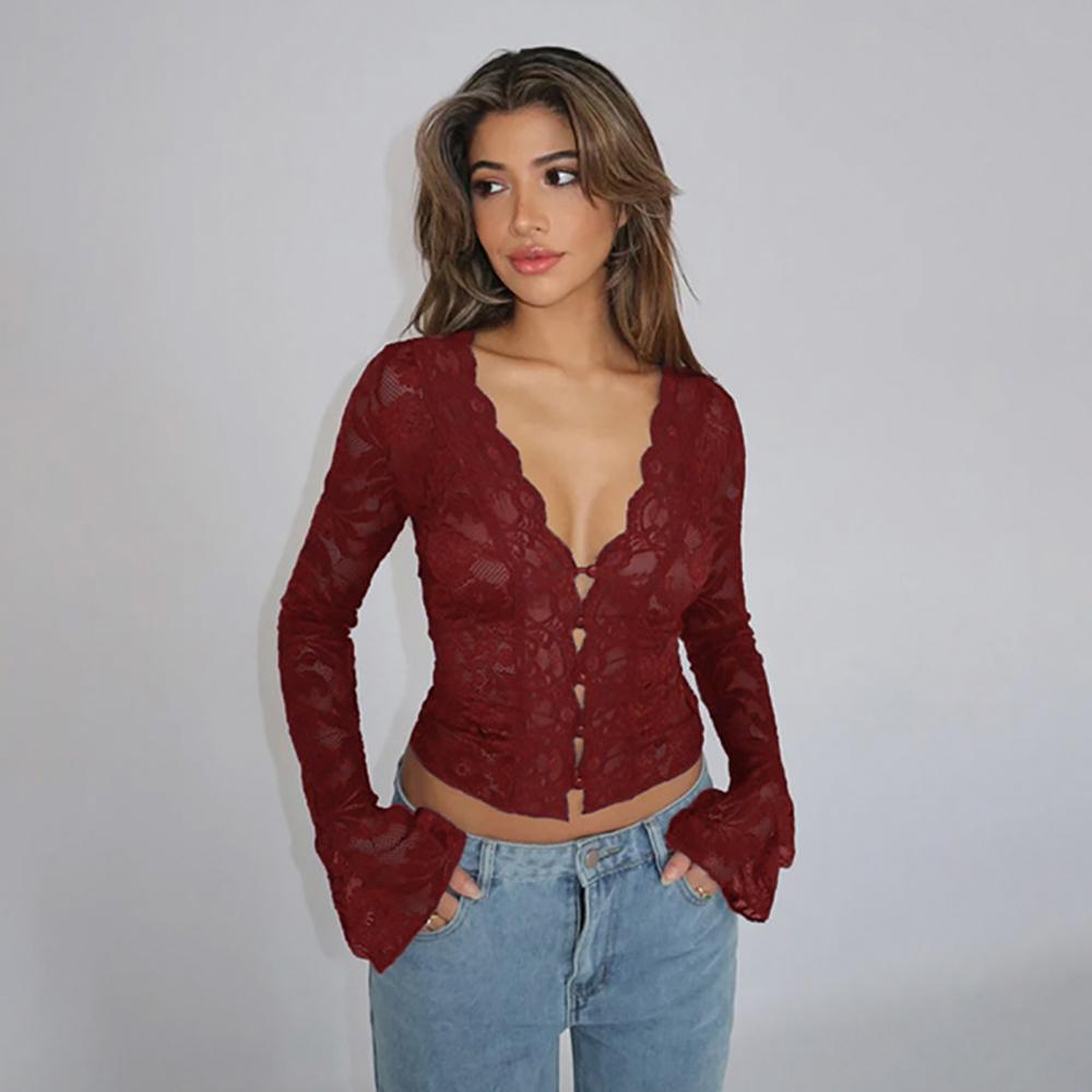 Net Fitted Crop Top