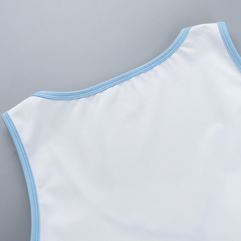 Scoop Neck Tie-Ups Crepe Tank Top