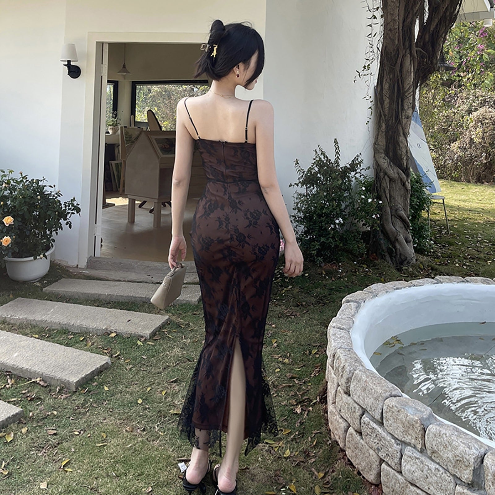 Women Fit & Flare Midi Dress