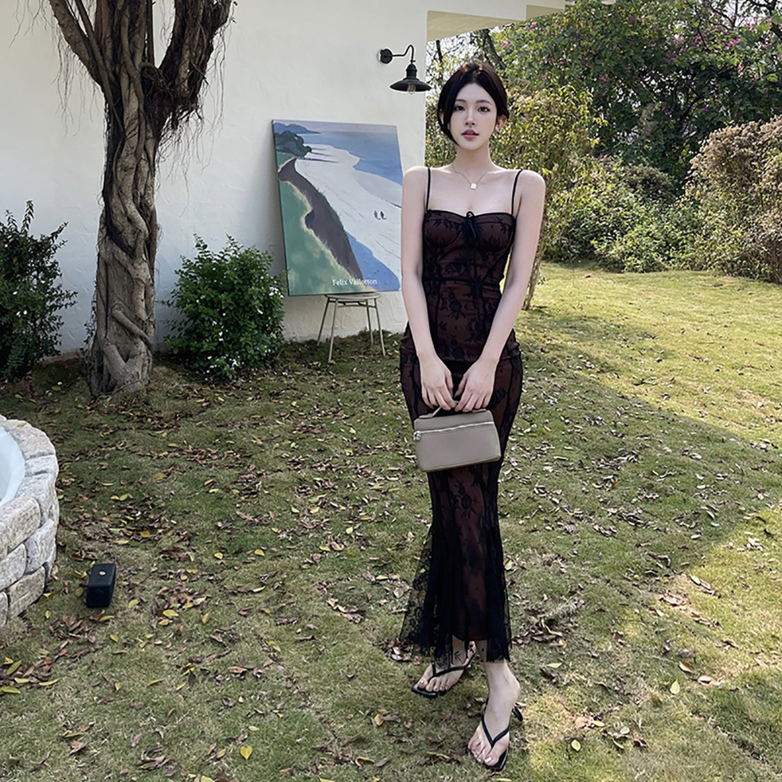 Women Fit & Flare Midi Dress