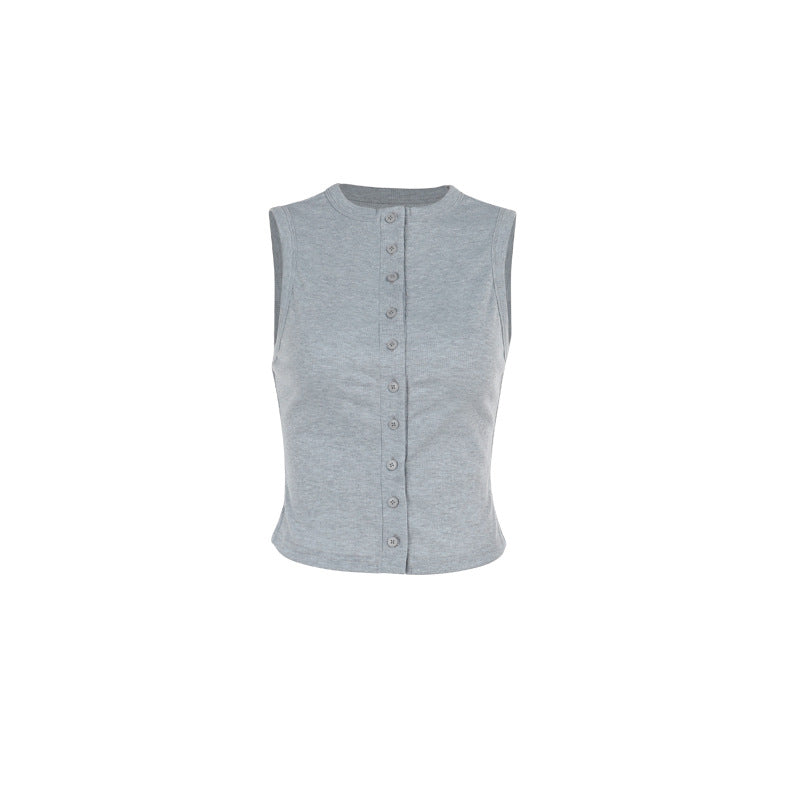 Round Neck Crop Top