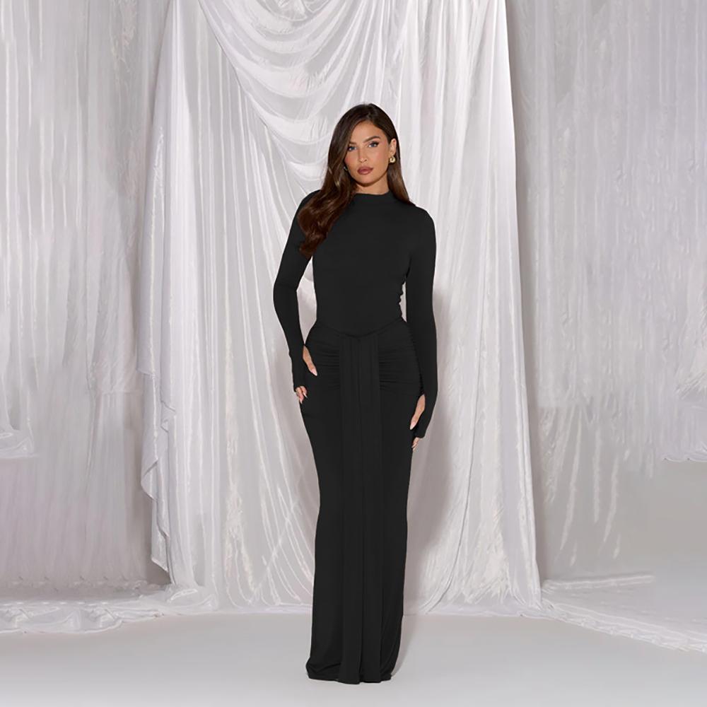 Women Bodycon Maxi Dress