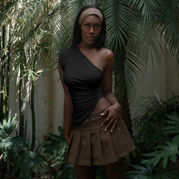 Women One Shoulder Top