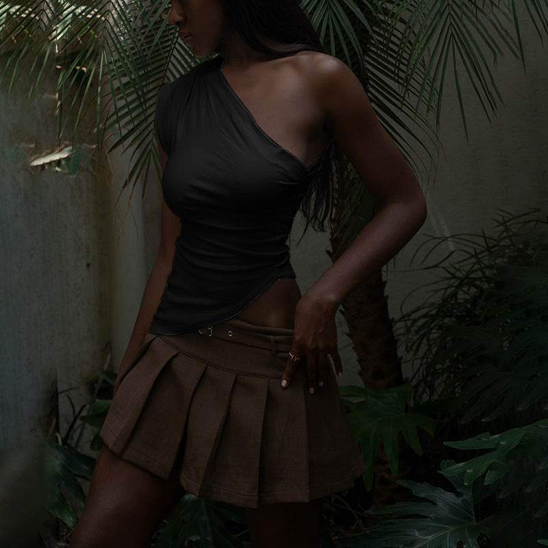 Women One Shoulder Top