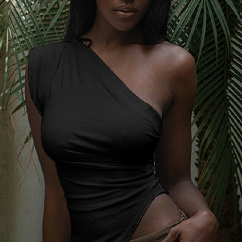 Women One Shoulder Top