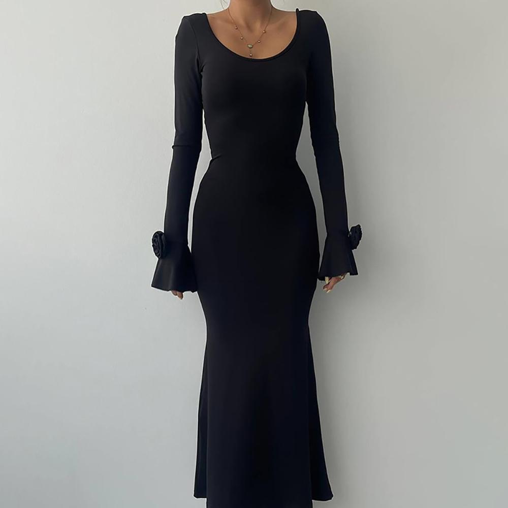 Scoop Neck Maxi Dress