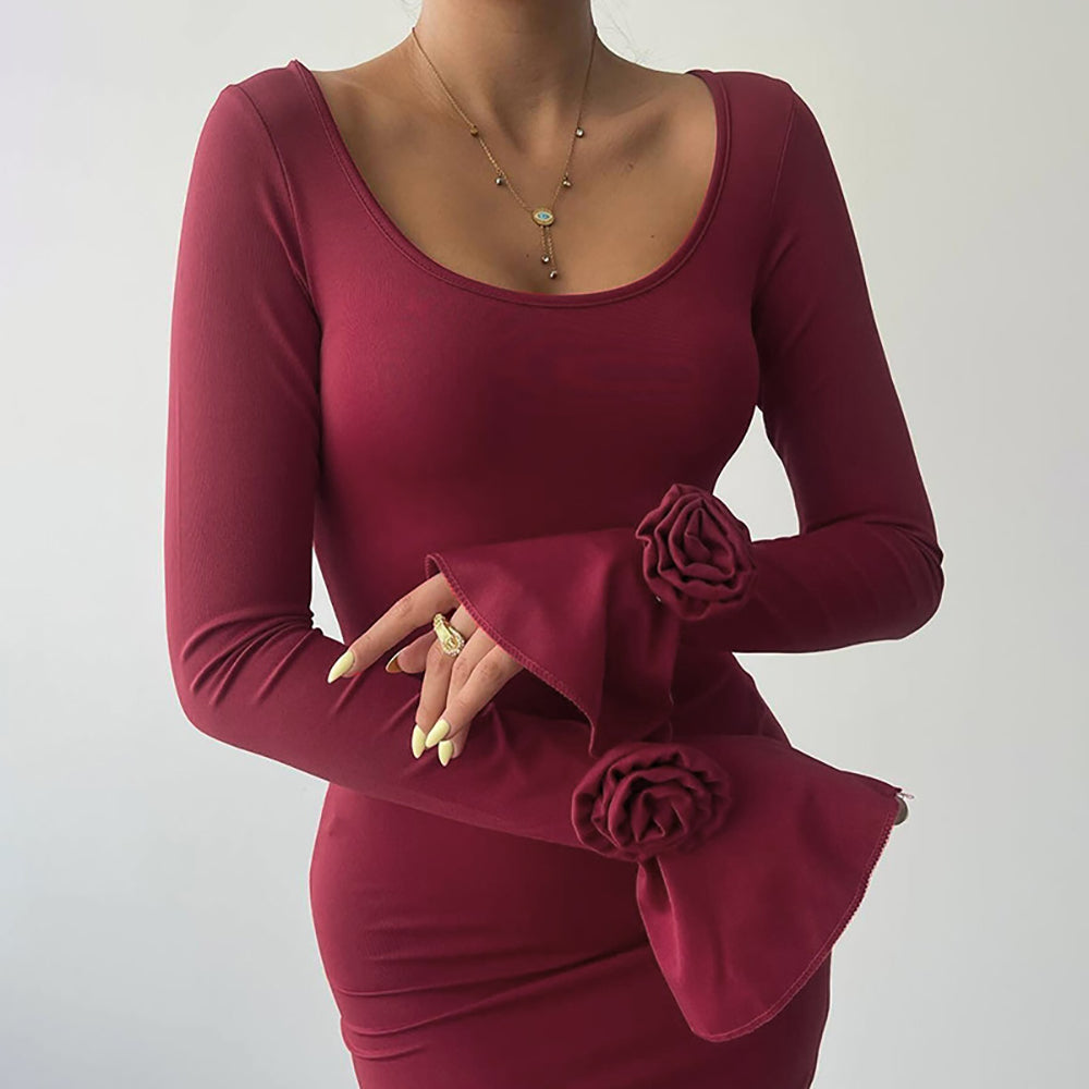 Women Bodycon Maxi Dress