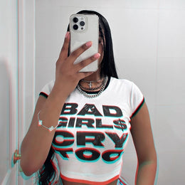 Women Printed Slim Fit T-shirt