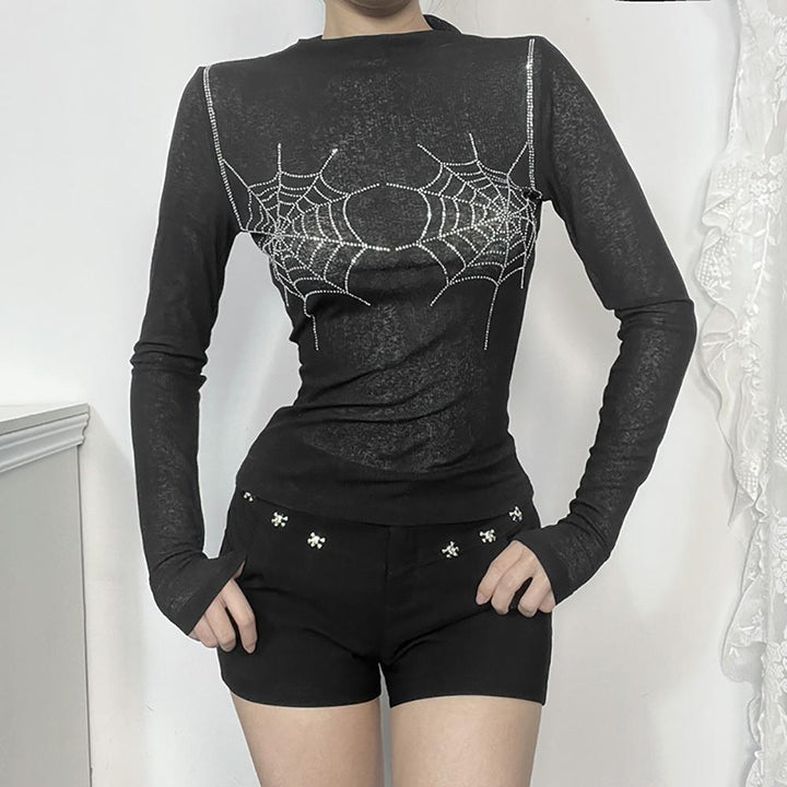 Women Web Printed Regular Top