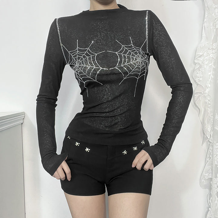 Women Web Printed Regular Top