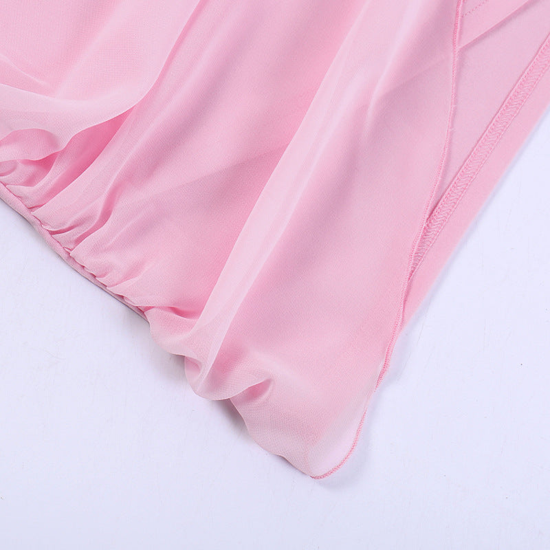 StyleCast Pink Off-Shoulder Mini Dress