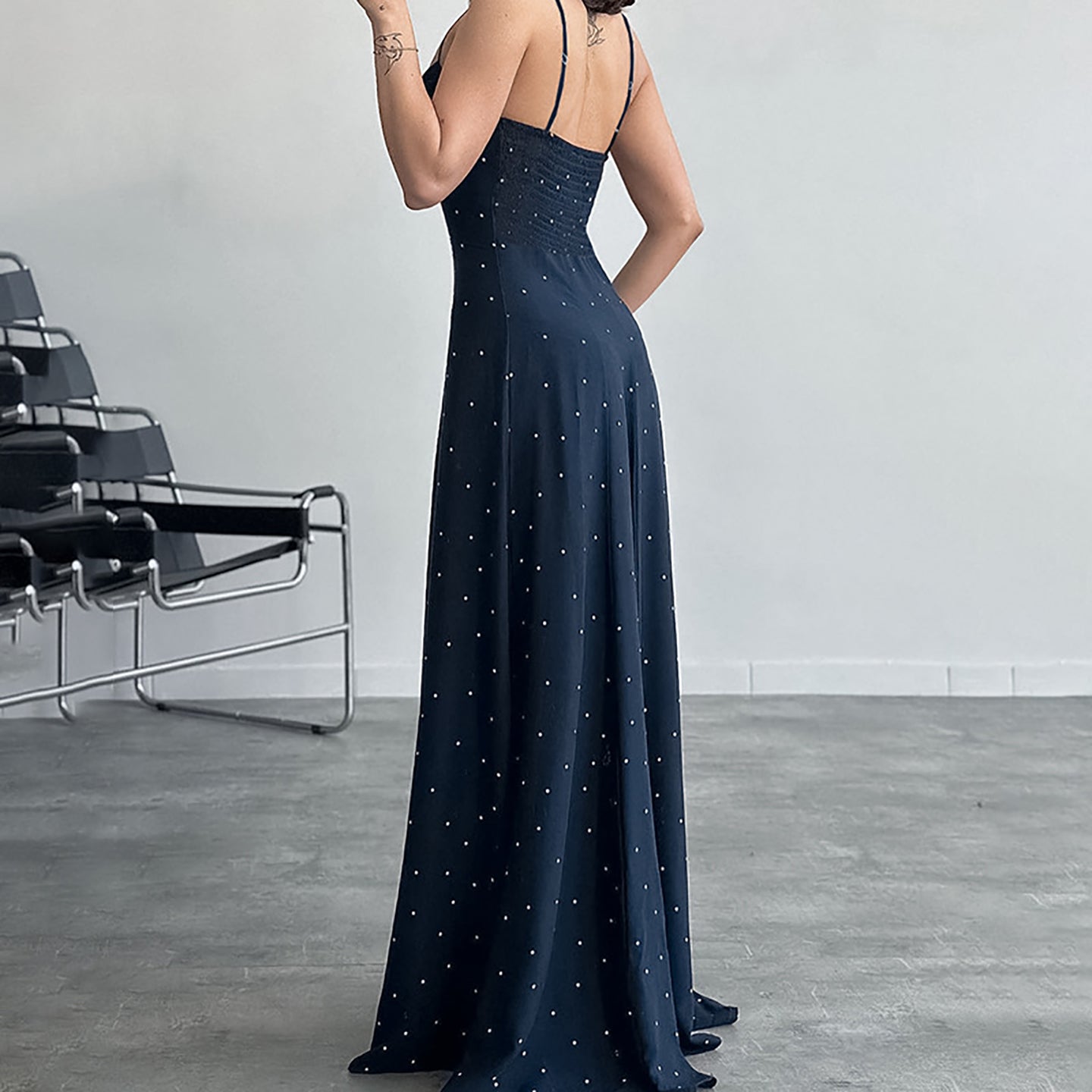 Fit & Flare Maxi Dress