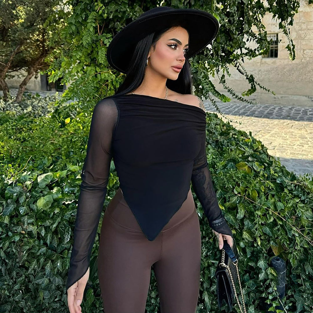 Solid Fitted Top