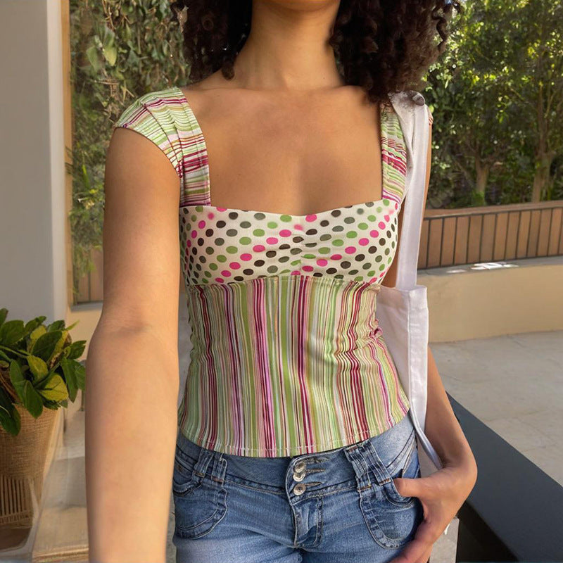 Women Solid Tie-Up Neck Top