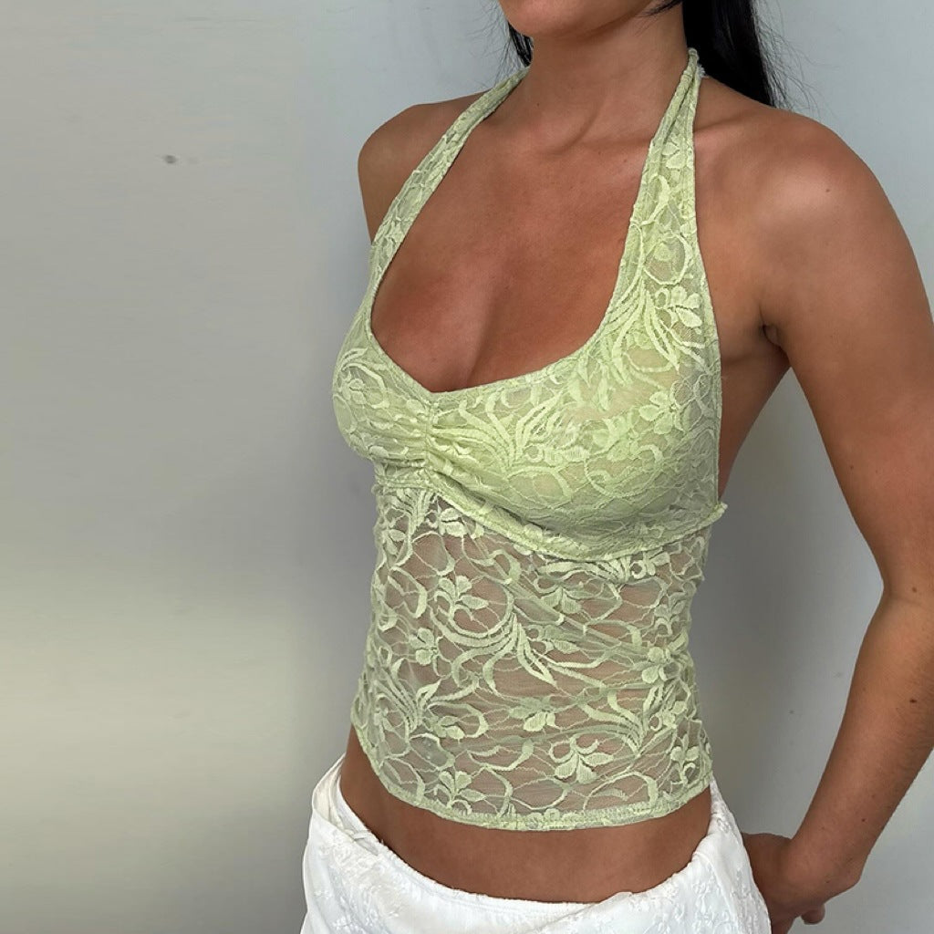 Women Tie-Up Neck Top