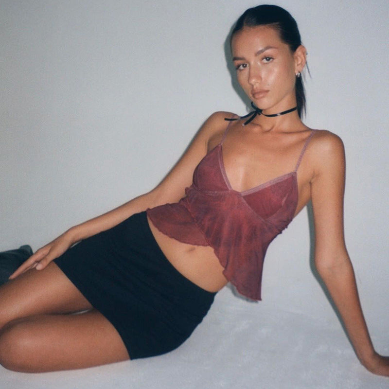 Net Crop Top