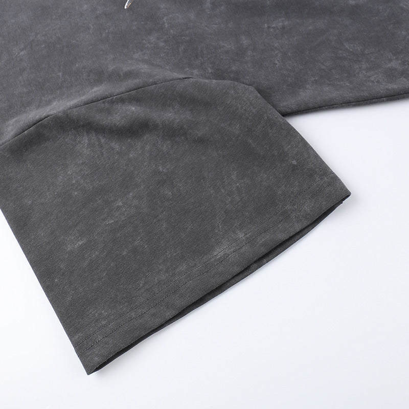 Printed Round Neck Top