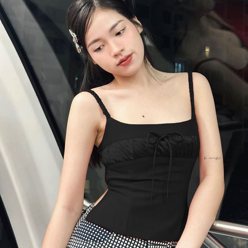 Square Neck Sleeveless Party Top