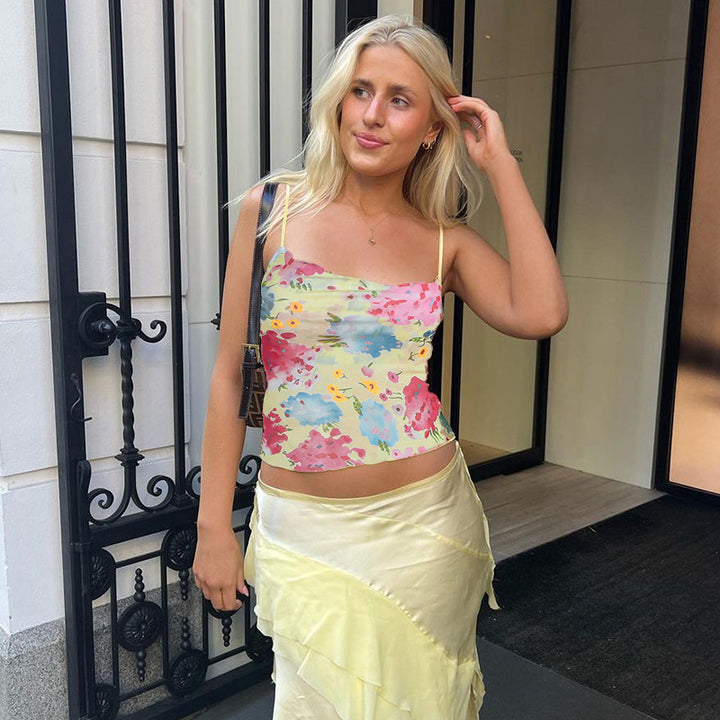 Women Floral Print Top