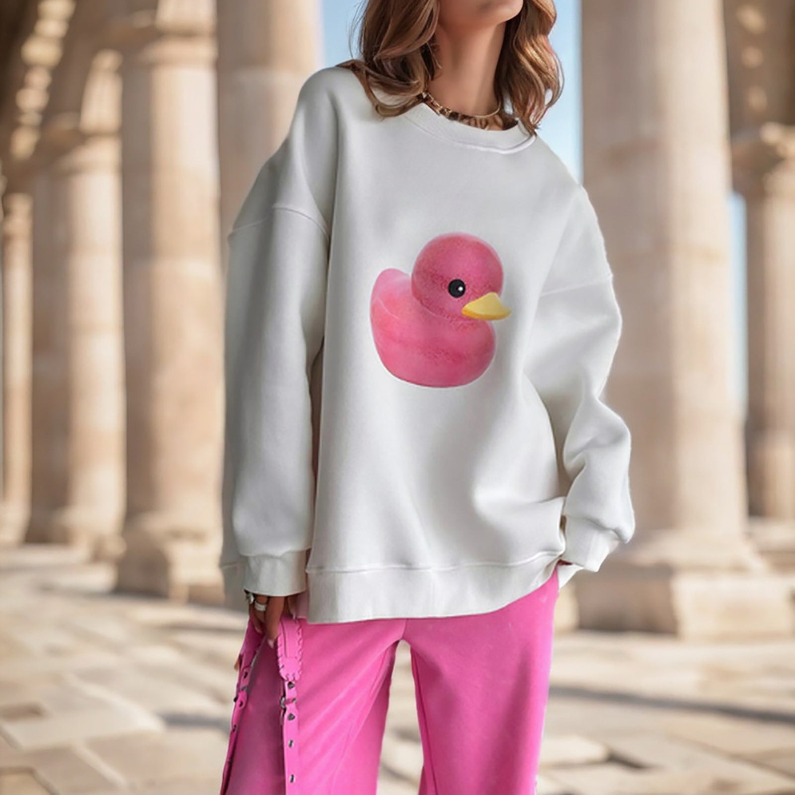 Women Printed Sweatshirt