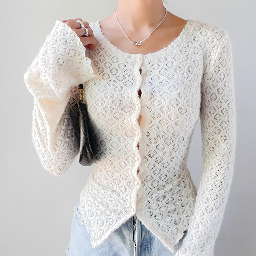 Women Extended Sleeves Top