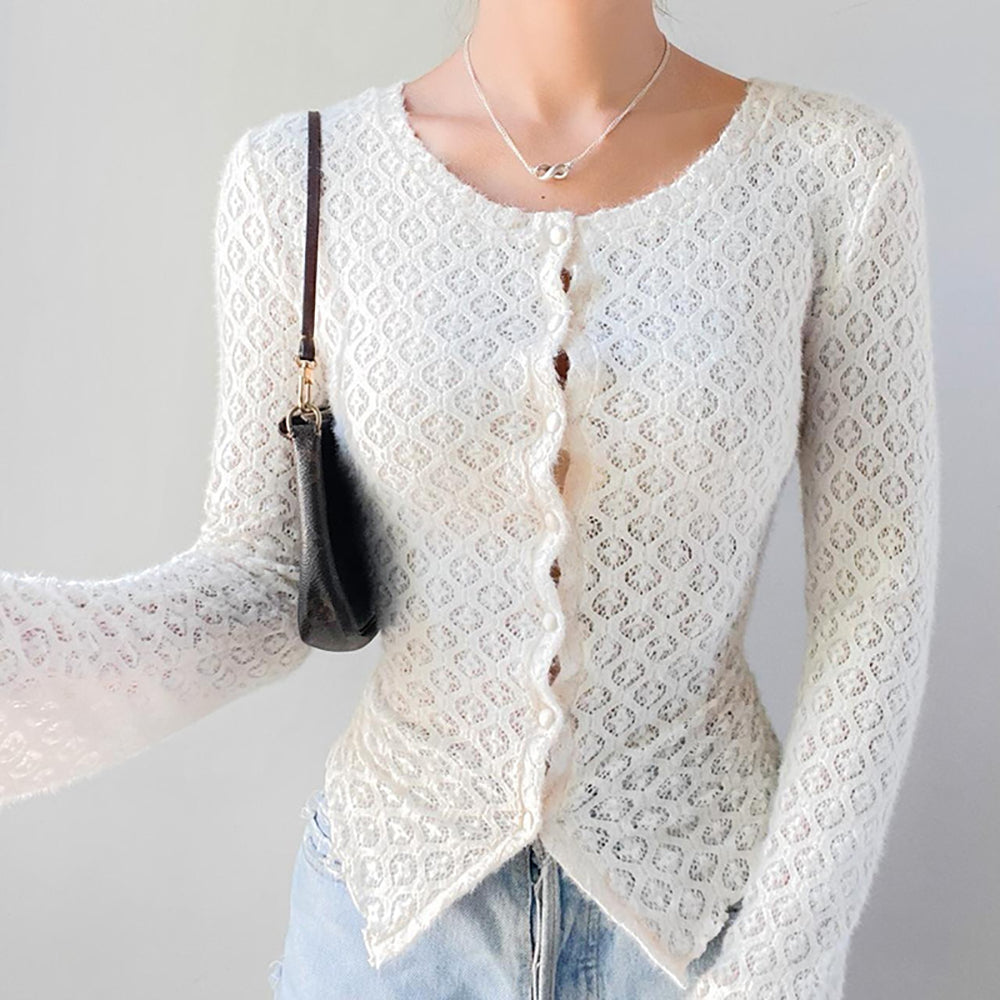 Women Extended Sleeves Top