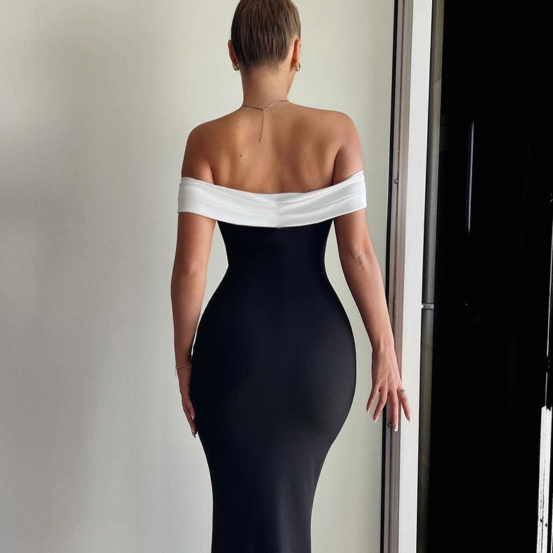 Off-Shoulder Maxi Dress
