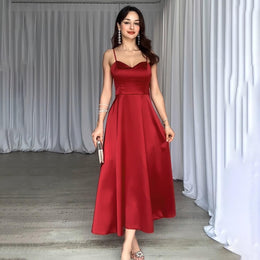 Women Fit & Flare Maxi Dress