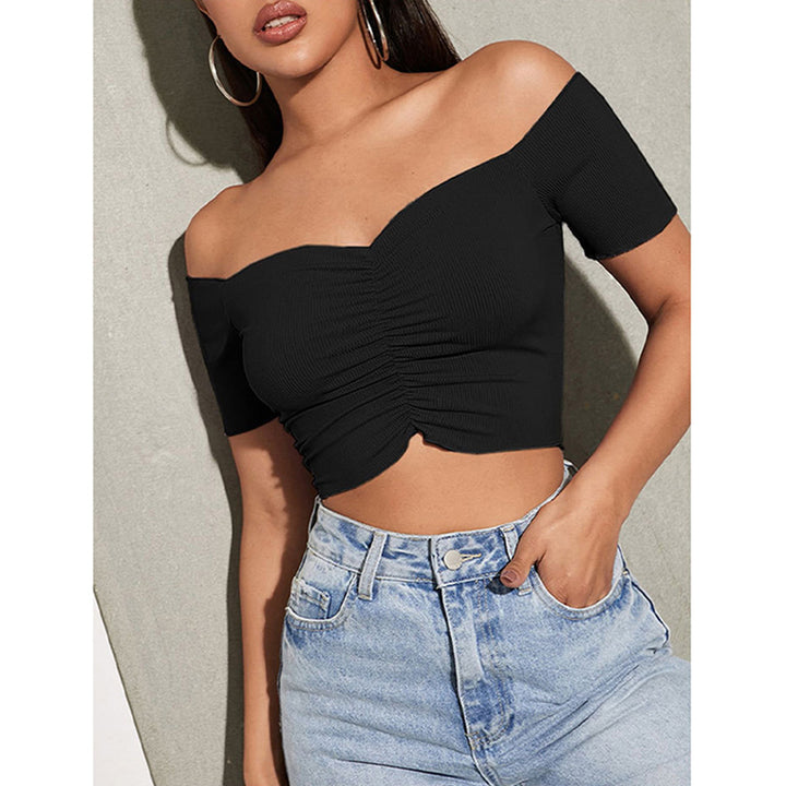 Off-Shoulder Tube Crop Top