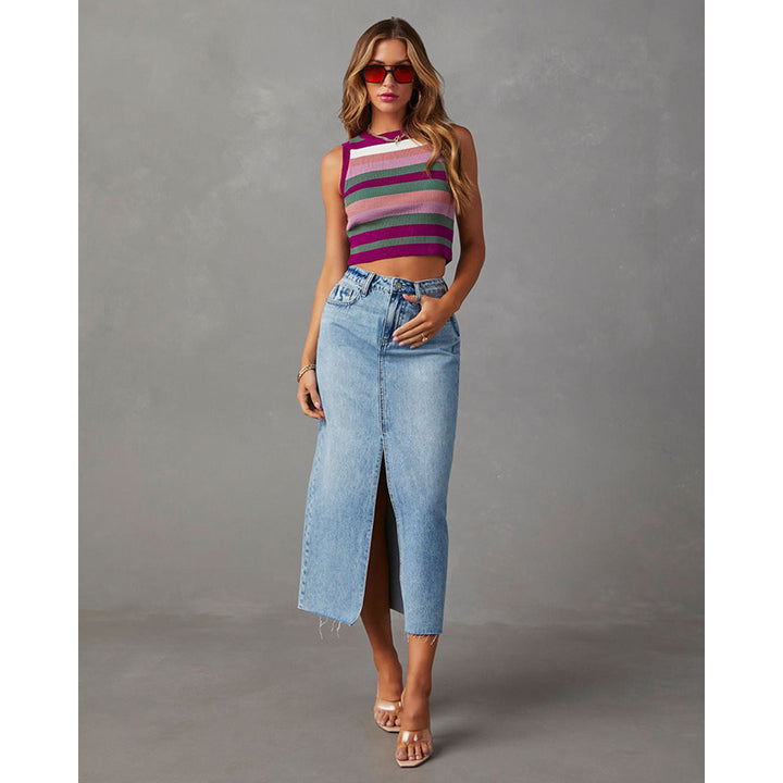 Straight Midi Skirts