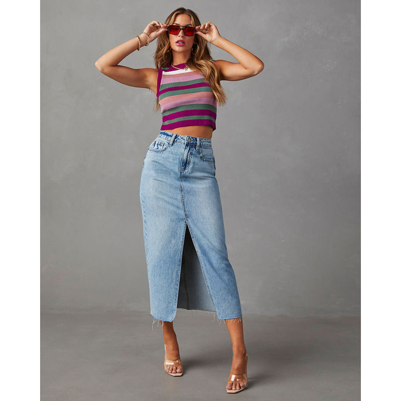 Straight Midi Skirts