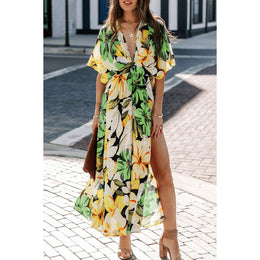 Floral Print Maxi Dress