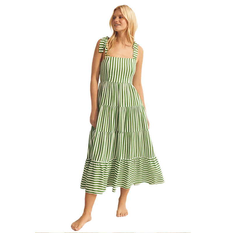 Striped Maxi Dress