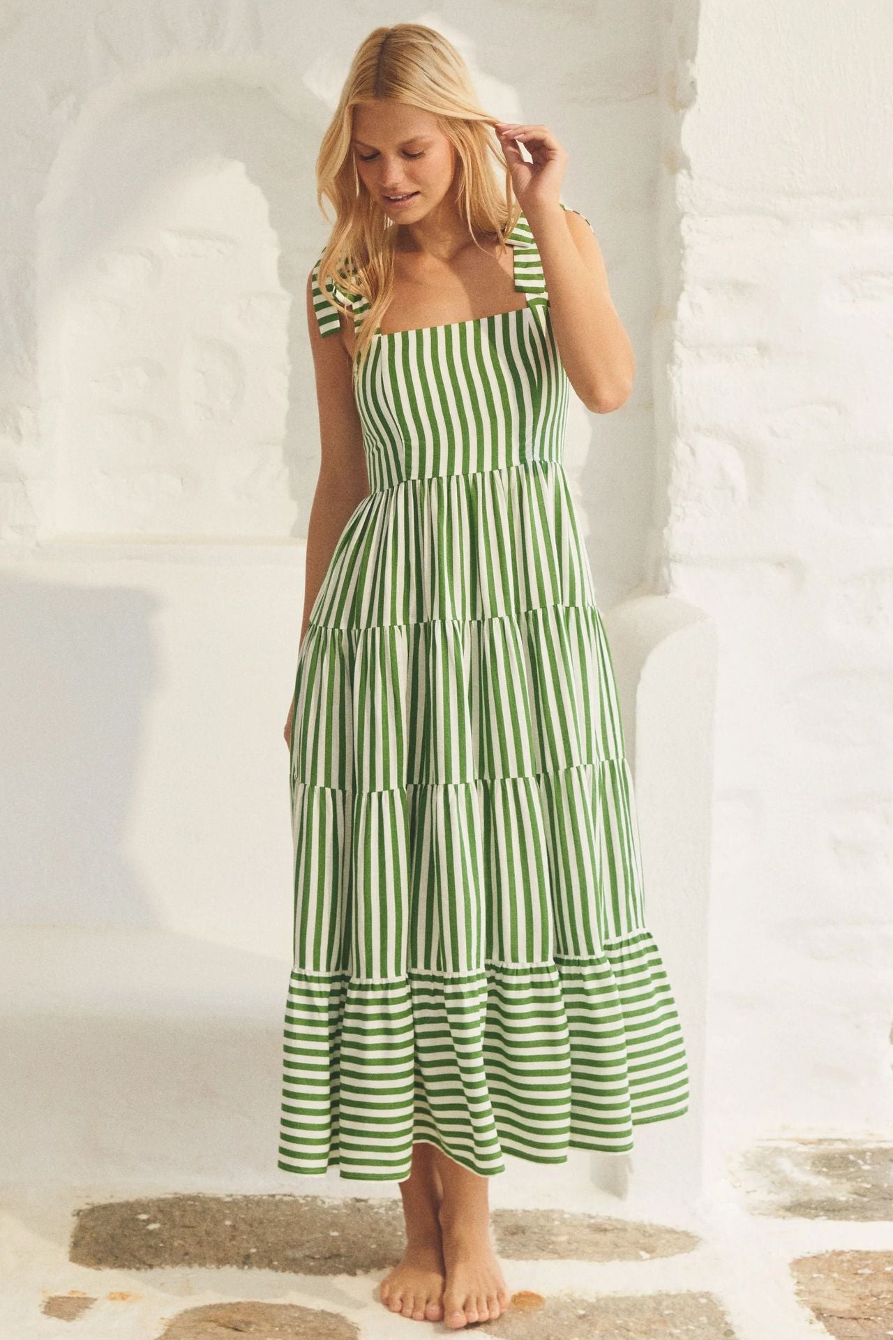 Striped Maxi Dress