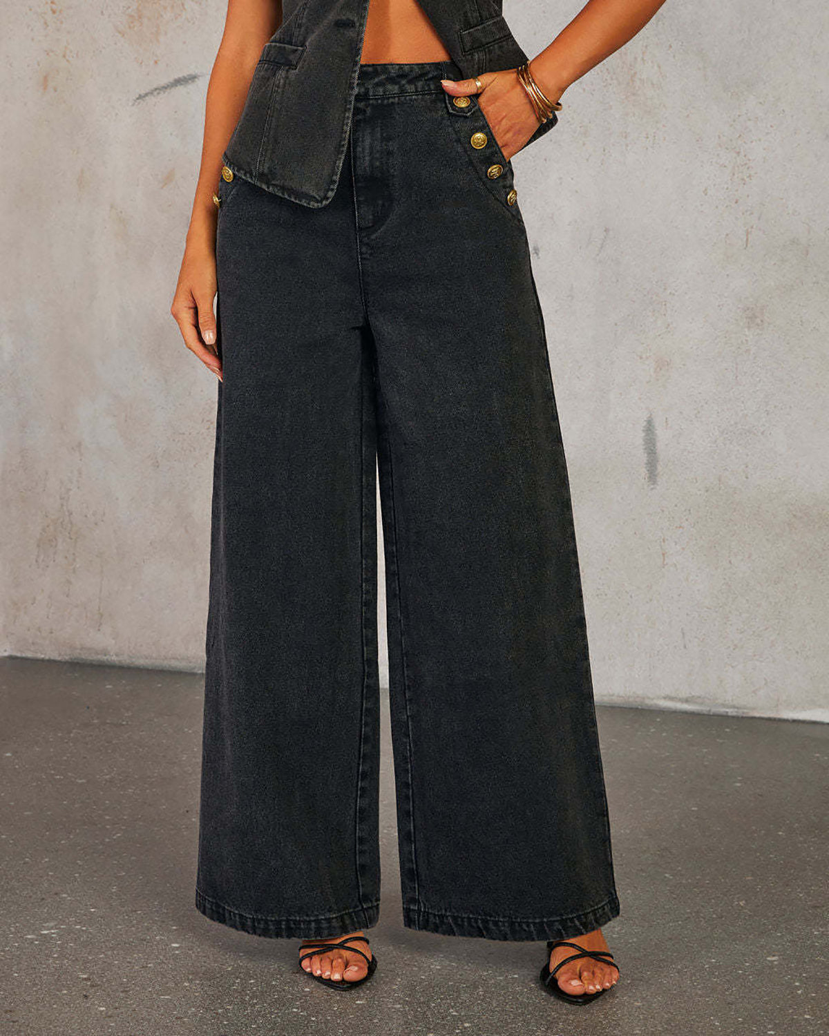 Women Wide Leg Jeans