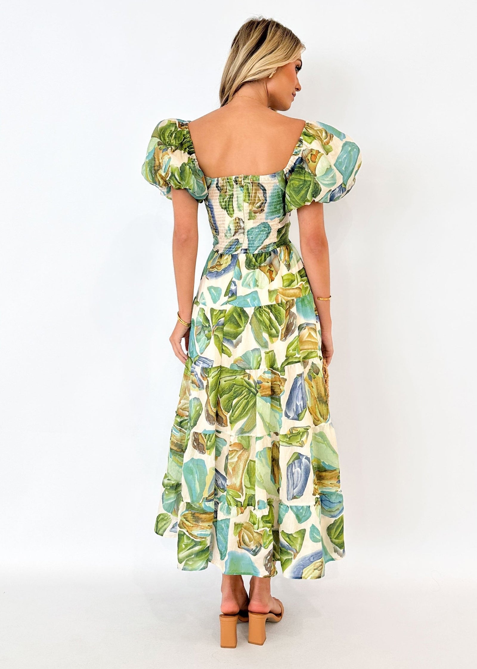 Women Floral Print Fit and Flare Dress