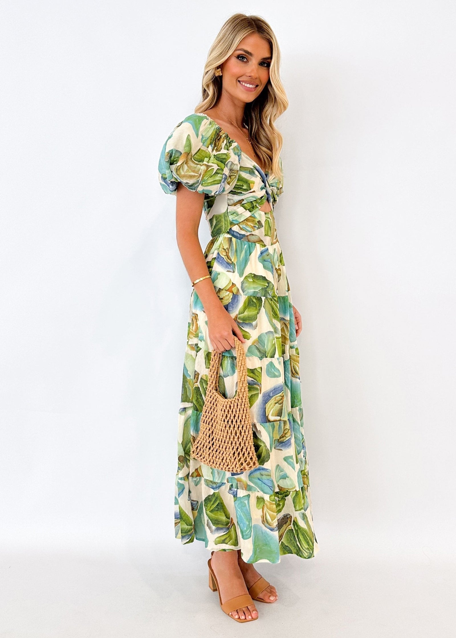 Women Floral Print Fit and Flare Dress