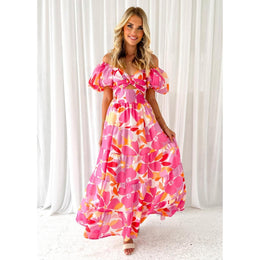 Women Floral Fit and Flare Dress
